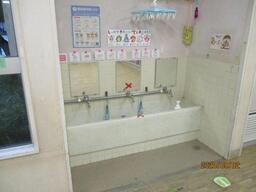 3歳児　手洗い場