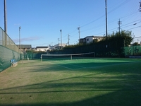 写真：テニスコート外観