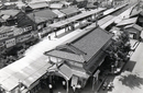 写真：上空から古知野駅方面を見下ろす2