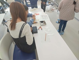 電子工作教室の様子2