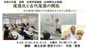 尾張氏と古代尾張の開拓図