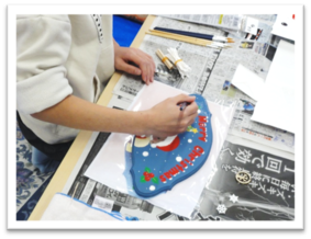 「トールペイント」講座の様子