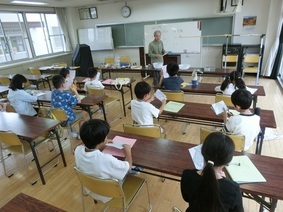 「わくわく科学実験」講座の様子