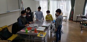 「書道教室」講座の様子