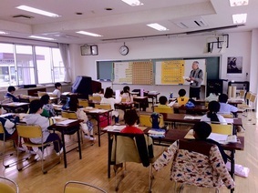 「初めての将棋」講座の様子