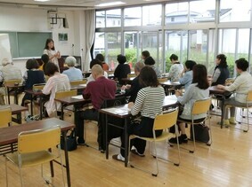 美文字レッスン 講座の様子