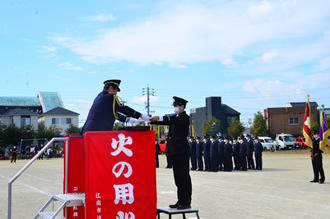 観閲式の様子