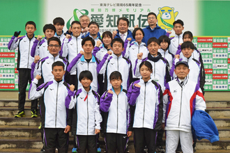 選手の集合写真