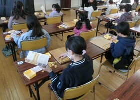 初めての将棋の様子