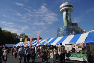 産業フェスタのフードコーナーの様子
