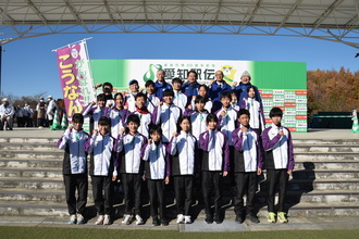 江南市代表選手の集合写真