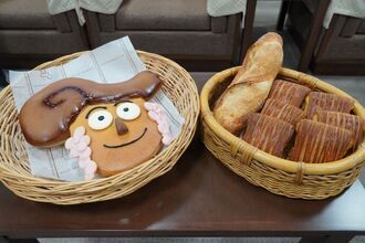 藤花ちゃんのかたちのパン